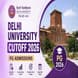 Delhi University Cutoff 2026 for PG